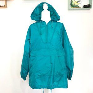 Middlebrook Park Green 1/4 Zip Raincoat Parka